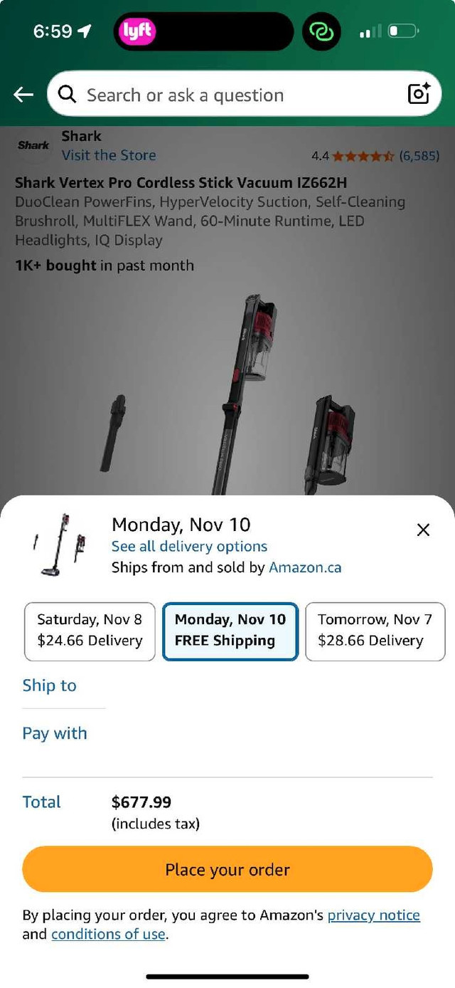 Shark Cordless Vertex Pro Stick Vacuum Cleaner