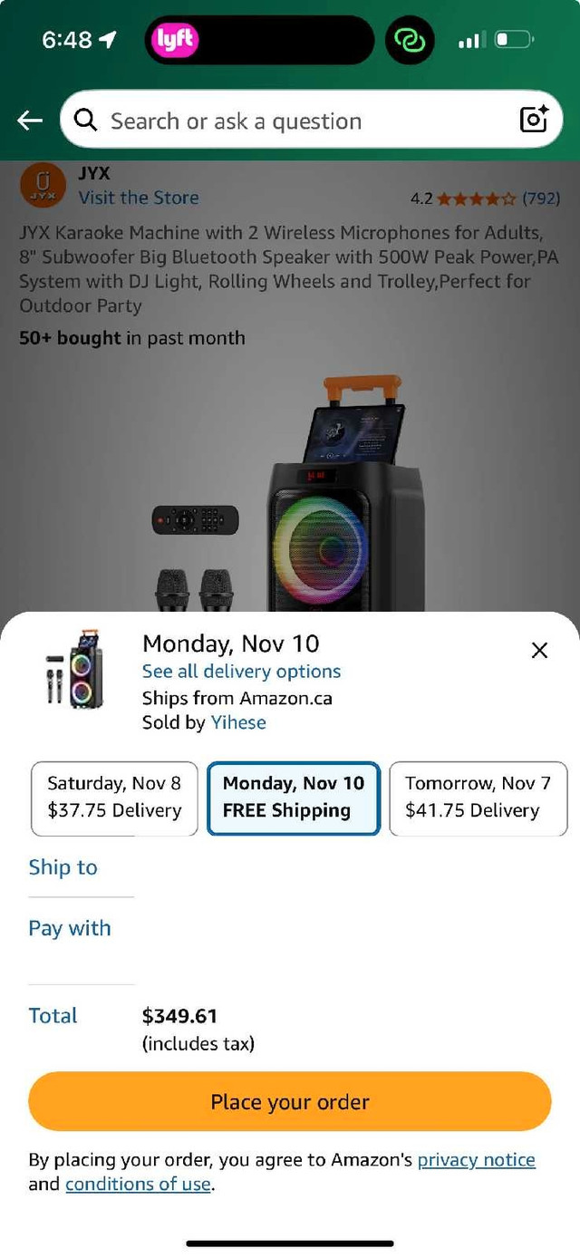 JYX Portable Bluetooth Party Speaker – Dual 8