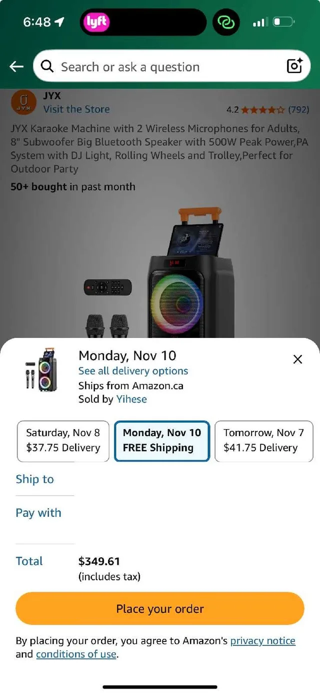 JYX Portable Bluetooth Party Speaker – Dual 8 thumbnail