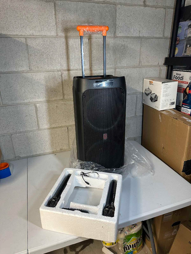 JYX Portable Bluetooth Party Speaker – Dual 8 - photo 2