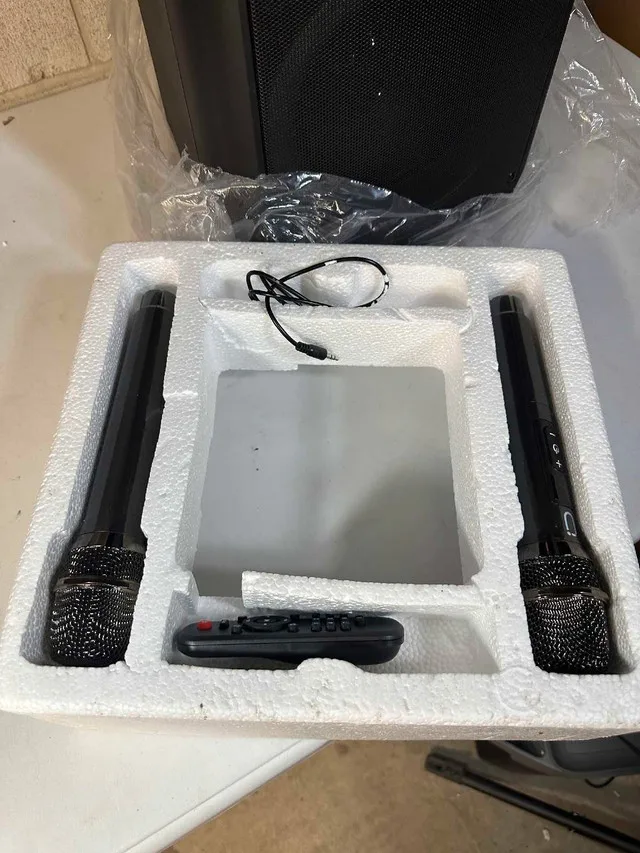 JYX Portable Bluetooth Party Speaker – Dual 8 image indicator(5)