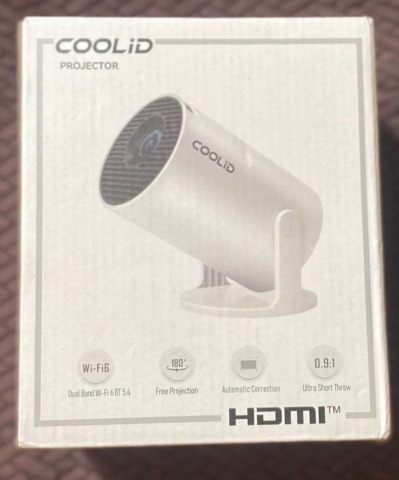 Mini Projector, Support 4K 1080P Portable Projector with Bidirec - photo 2