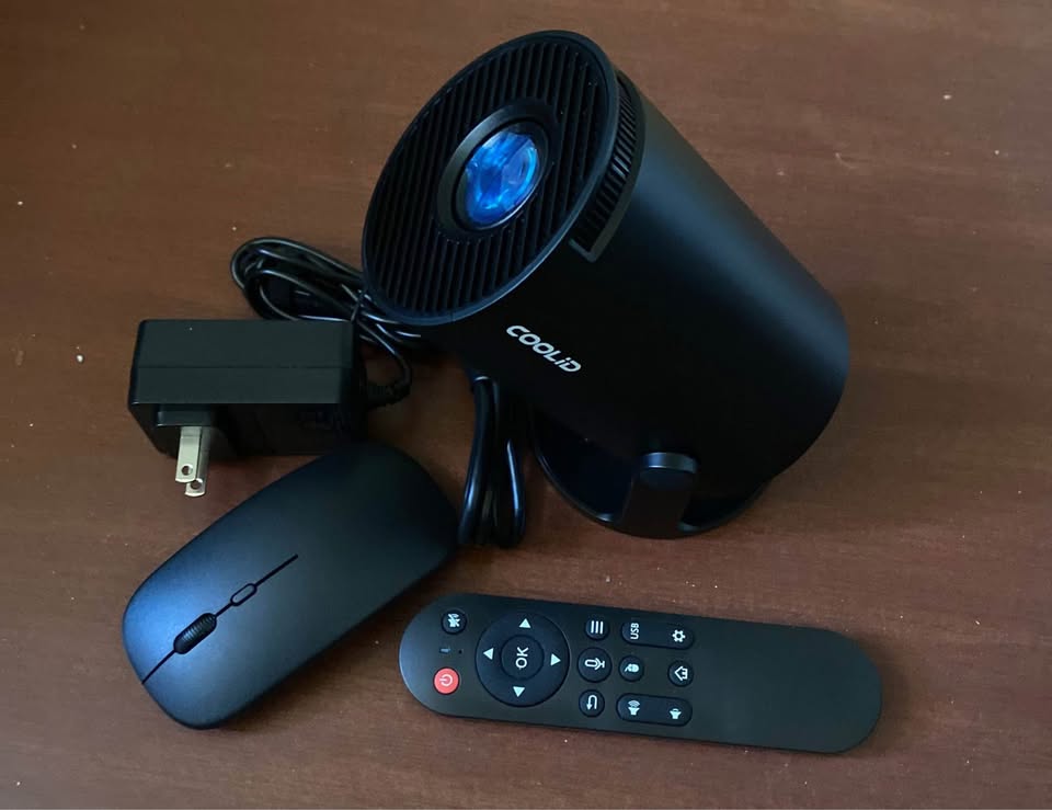 Mini Projector, Support 4K 1080P Portable Projector with Bidirec - photo 4