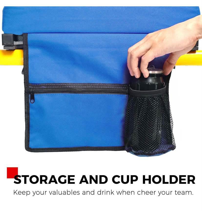 SPORT BEATS Stadium Seats with Back Support Bleacher Chairs with - photo 4