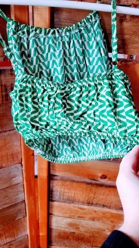 Two Piece Cropped Halter Top & Maxi Skirt, Size Small image indicator(5)