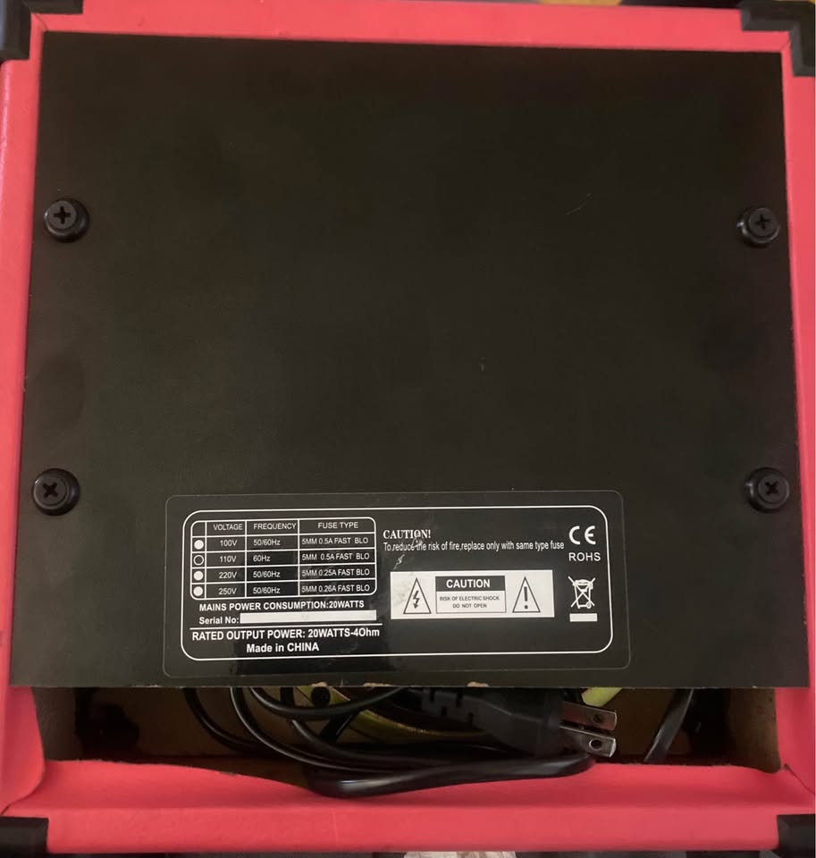 Master Play GA-20 Guitar Amplifier - photo 2