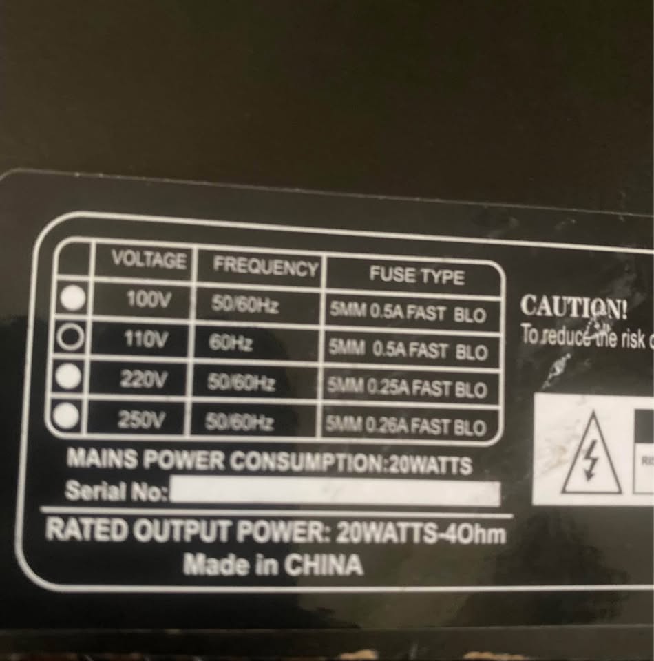 Master Play GA-20 Guitar Amplifier - photo 3