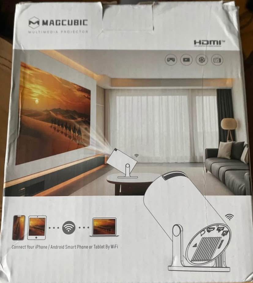 Magcubic HY300 Pro Mini Projector 4K Android 11 Dual Wifi6 200AN - photo 3