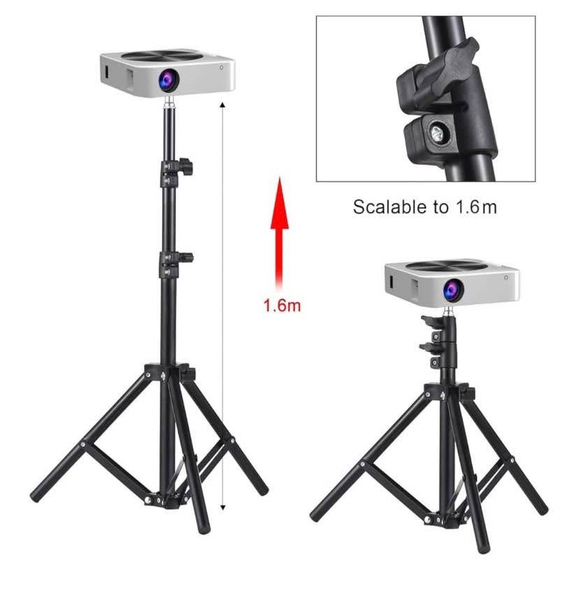 Professional Tripod Stand, Projector Tripod,Adjustable Height Li - photo 4