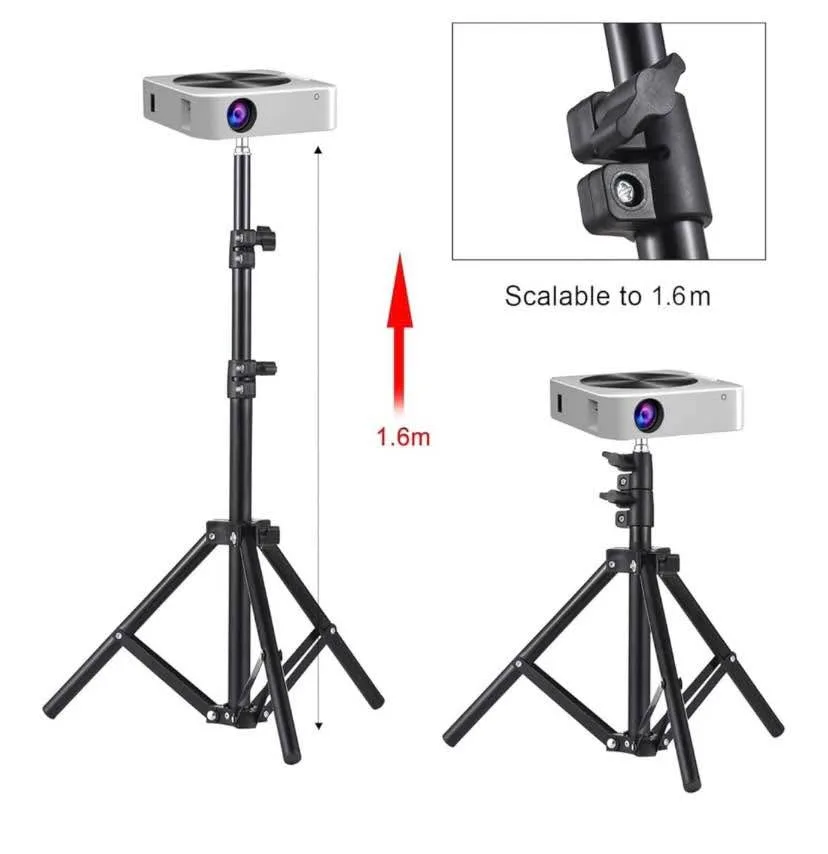 Professional Tripod Stand, Projector Tripod,Adjustable Height Li image indicator(4)