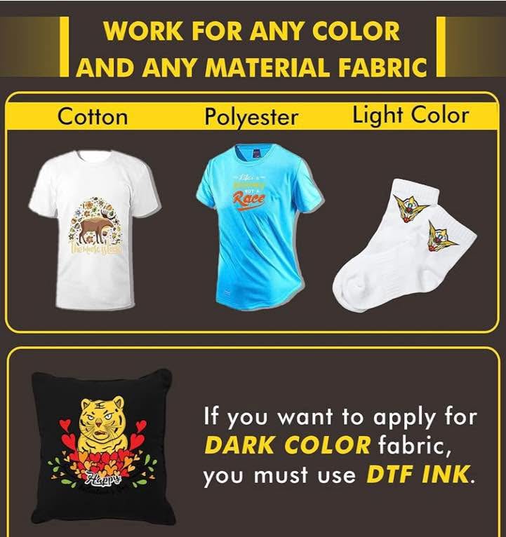 A-SUB DTF Transfer Film A3(11.7x16.5 Inch) - 30 Sheets Double Si - photo 2