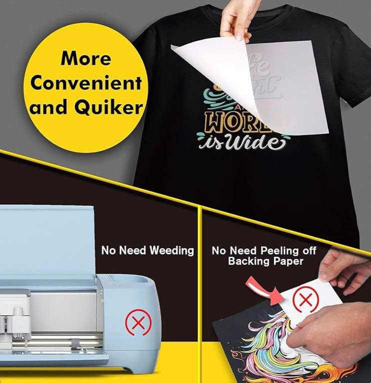 A-SUB DTF Transfer Film A3(11.7x16.5 Inch) - 30 Sheets Double Si - photo 4