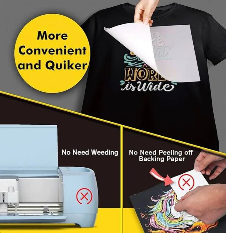 A-SUB DTF Transfer Film A3(11.7x16.5 Inch) - 30 Sheets Double Si image indicator(4)