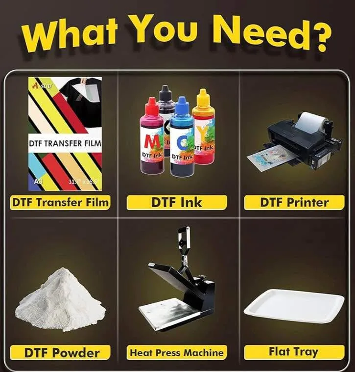 A-SUB DTF Transfer Film A3(11.7x16.5 Inch) - 30 Sheets Double Si image indicator(5)