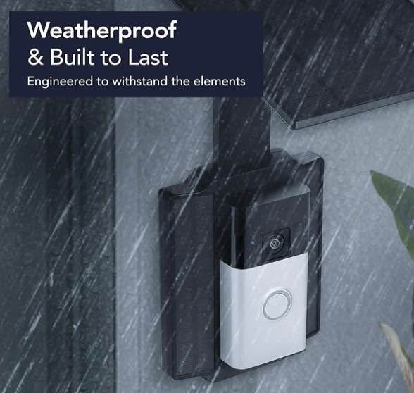 Wasserstein Universal Solar Charger Compatible with Ring Battery - photo 3