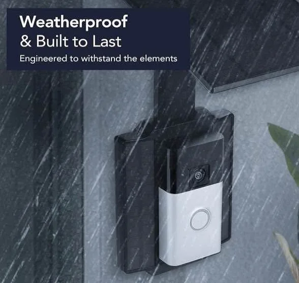 Wasserstein Universal Solar Charger Compatible with Ring Battery image indicator(3)