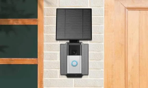 Wasserstein Universal Solar Charger Compatible with Ring Battery image indicator(6)