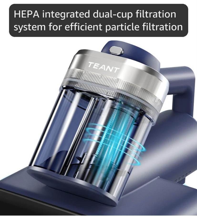 Mattress Vacuum Bed Vacuum Cleaner with 253.7nm UV-C Light - photo 3