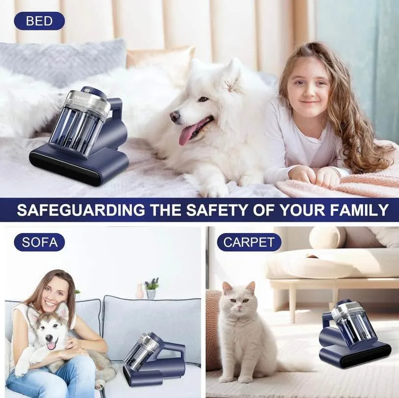 Mattress Vacuum Bed Vacuum Cleaner with 253.7nm UV-C Light image indicator(6)