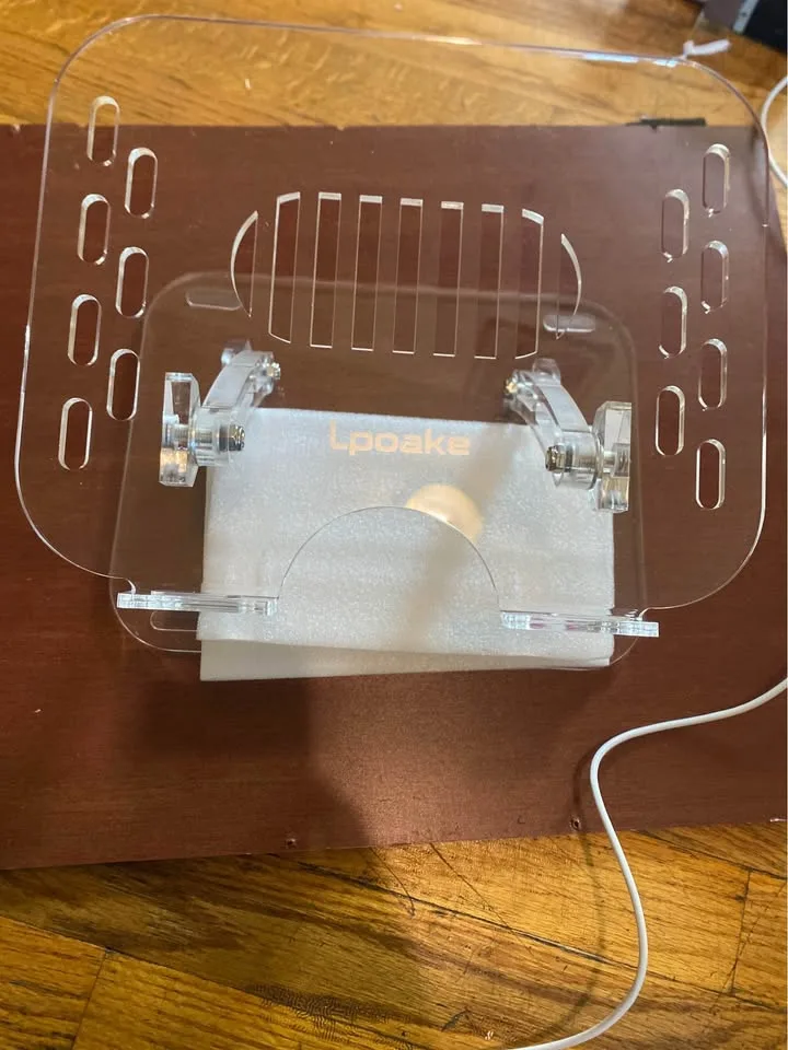 Adjustable Foldable Laptop Stand, Portable Ergonomic Computer St image indicator(2)