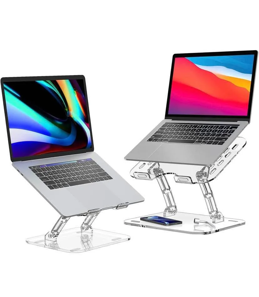 Adjustable Foldable Laptop Stand, Portable Ergonomic Computer St image indicator(4)