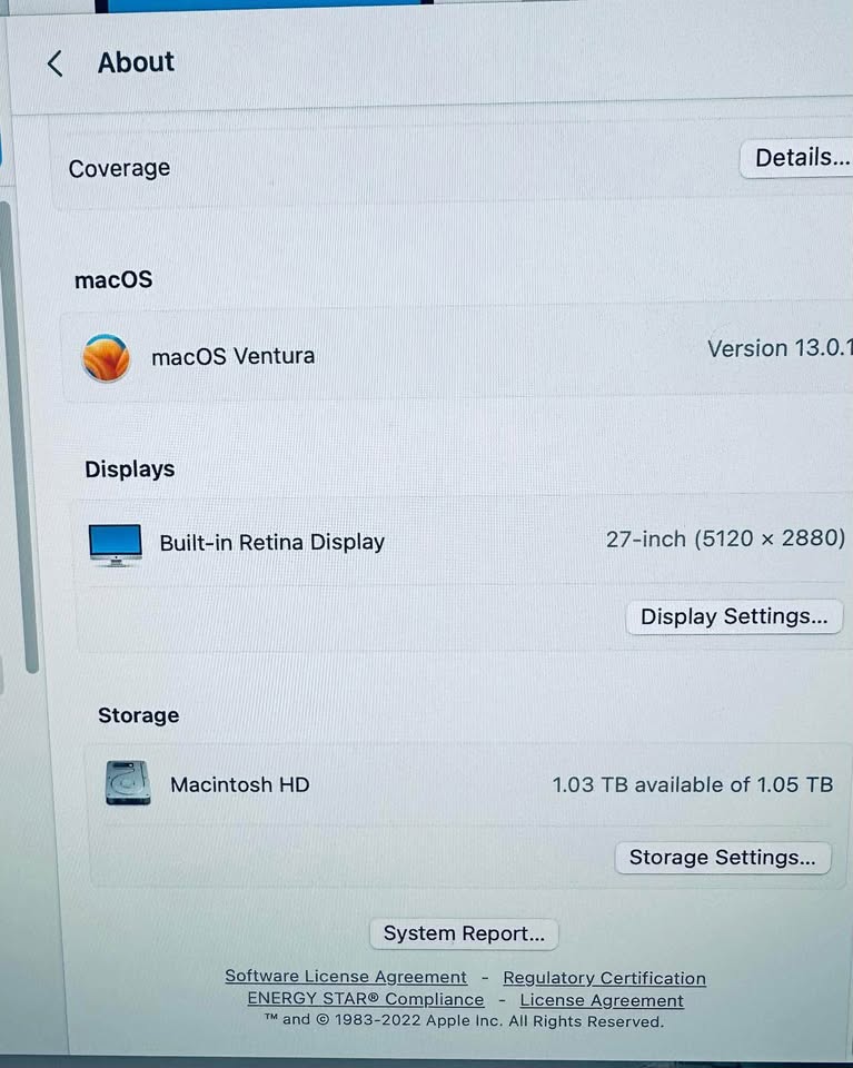Apple iMac 27” 5K Retina 2017 3.4Ghz Core i5 16GB RAM 1TB Radeon - photo 3