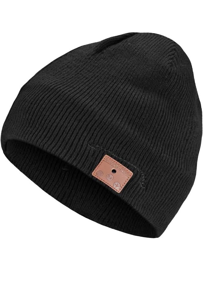 Bluetooth Beanie, Bluetooth V5.2 Wireless Knitted Winter hat, 24