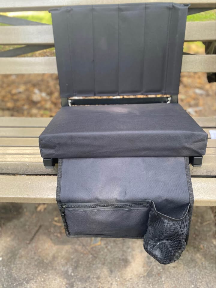 Stadium Seats with Back Support Bleacher Chairs with Back and Cu - photo 2
