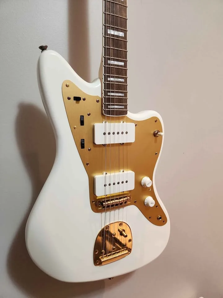 Guitar set: Wall mount, strap, books, picks, case and Whammy bar image indicator(3)