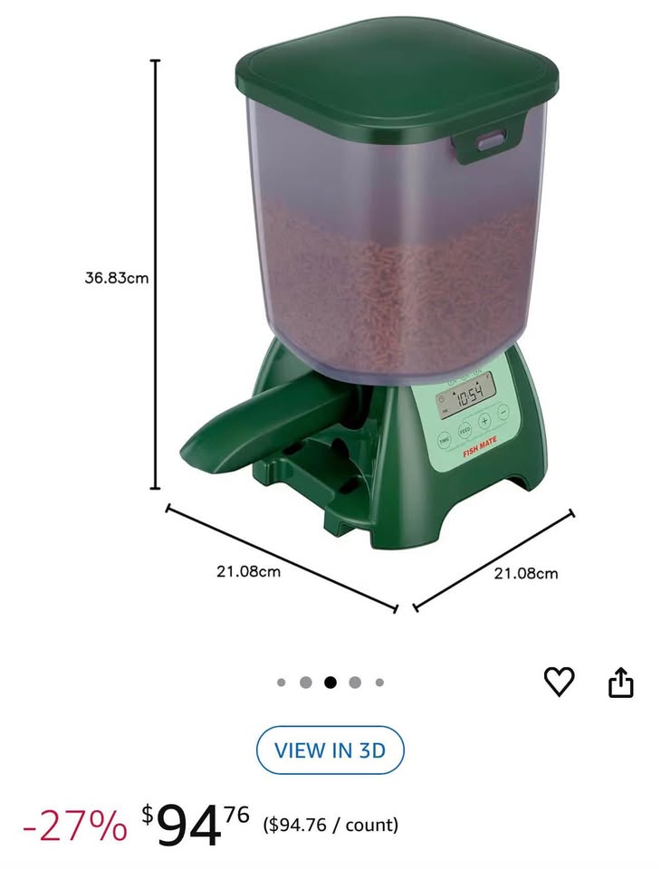 Fish Mate P7000 Pond Fish Feeder - photo 2