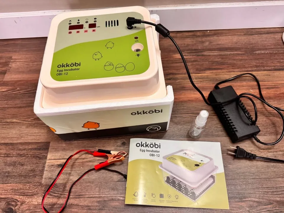 Incubator for Hatching – 12 Eggs image indicator(3)