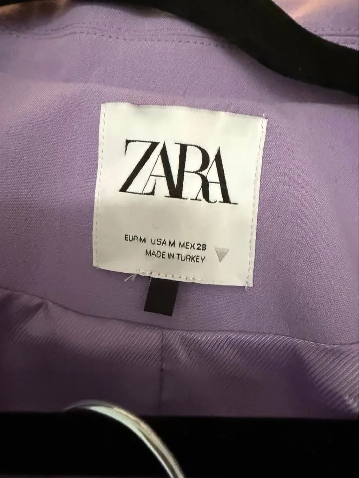 Zara skort and blazer set lilac image indicator(4)