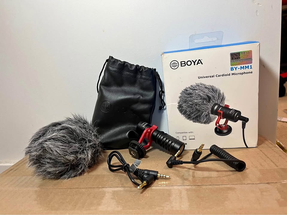 BOYA BY-MM1 microphone obo