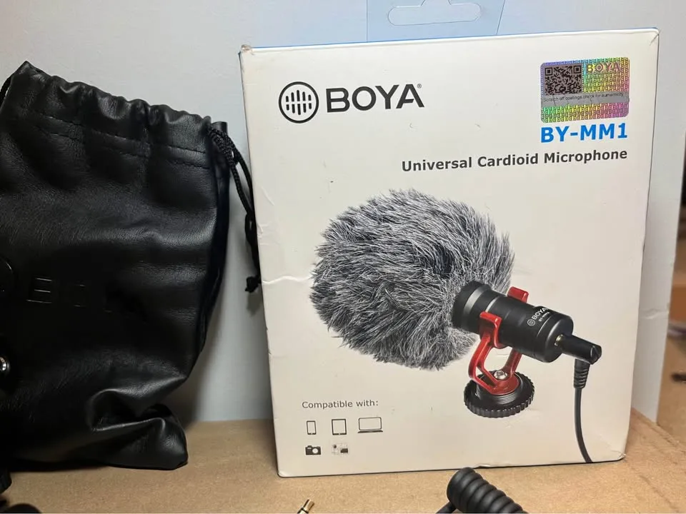 BOYA BY-MM1 microphone obo image indicator(3)