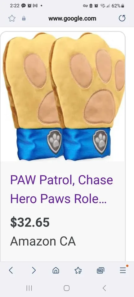 BNWOB Paw Patrol Marshall Hero paws image indicator(2)