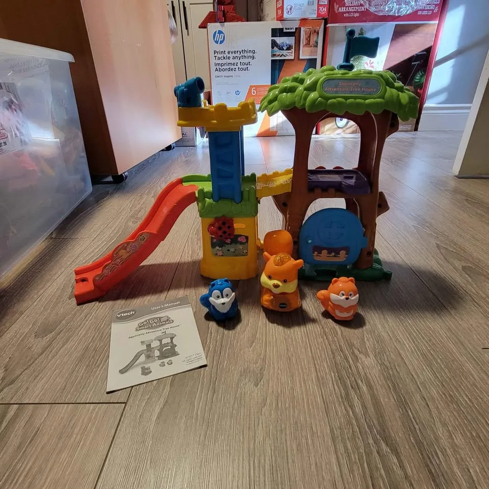 EEUC Vtech GoGo Smart sets x 4 and extra 6 cars/animals image indicator(3)