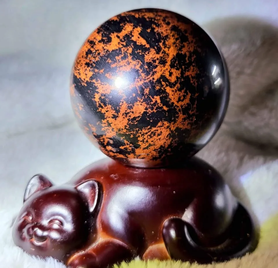 Mahogany Obsidian Sphere - 3 available image indicator(7)