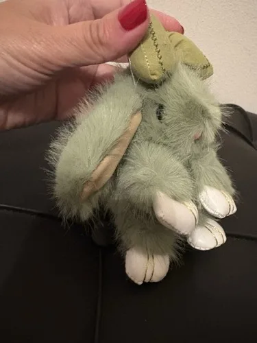 Rabbit Plush keychain/bag charm thumbnail
