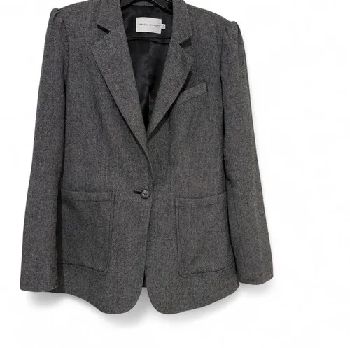 Rebecca Minkoff Grey wool blazer size S thumbnail