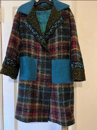 Designer Tweed Coat, S thumbnail