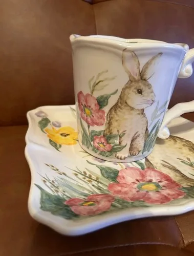 Easter Set: mug with plate thumbnail