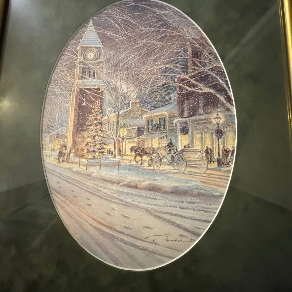 Framed art print "Candlelight Stroll" by Trisha Roman image indicator(2)