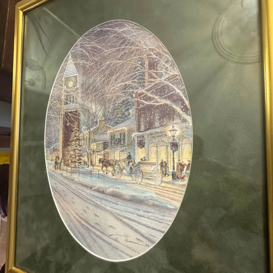 Framed art print "Candlelight Stroll" by Trisha Roman image indicator(4)