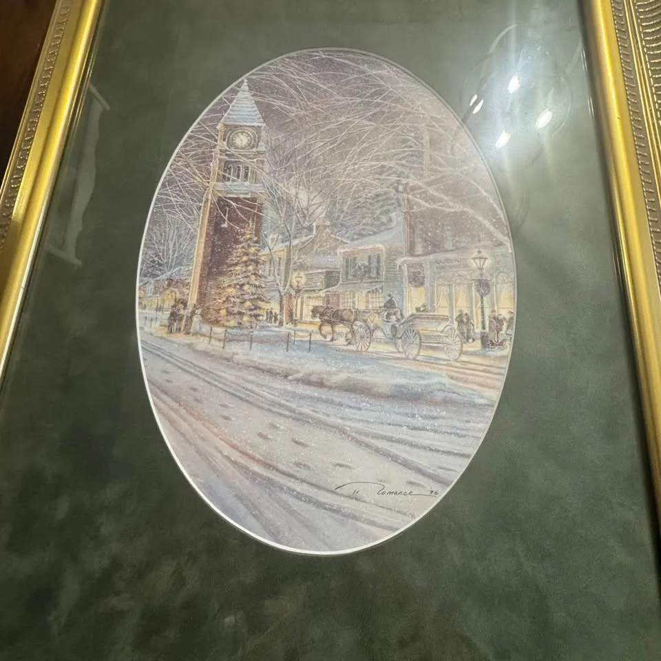 Framed art print "Candlelight Stroll" by Trisha Roman image indicator(5)