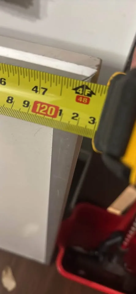 Extra LARGE dry erase white board *small issue see last 2 pictur image indicator(3)