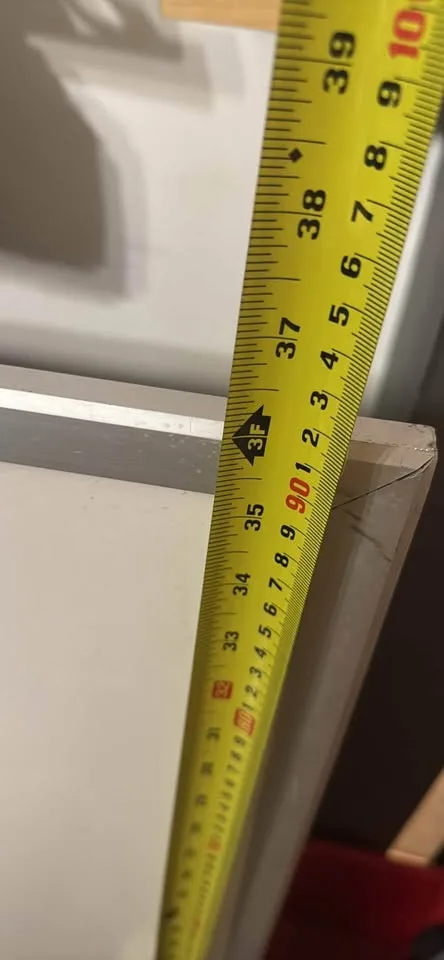 Extra LARGE dry erase white board *small issue see last 2 pictur image indicator(4)