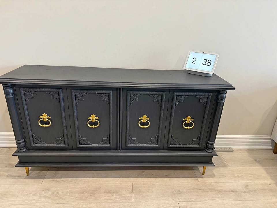 MOVING SALE: Refinished Sideboard/Buffet Cabinet