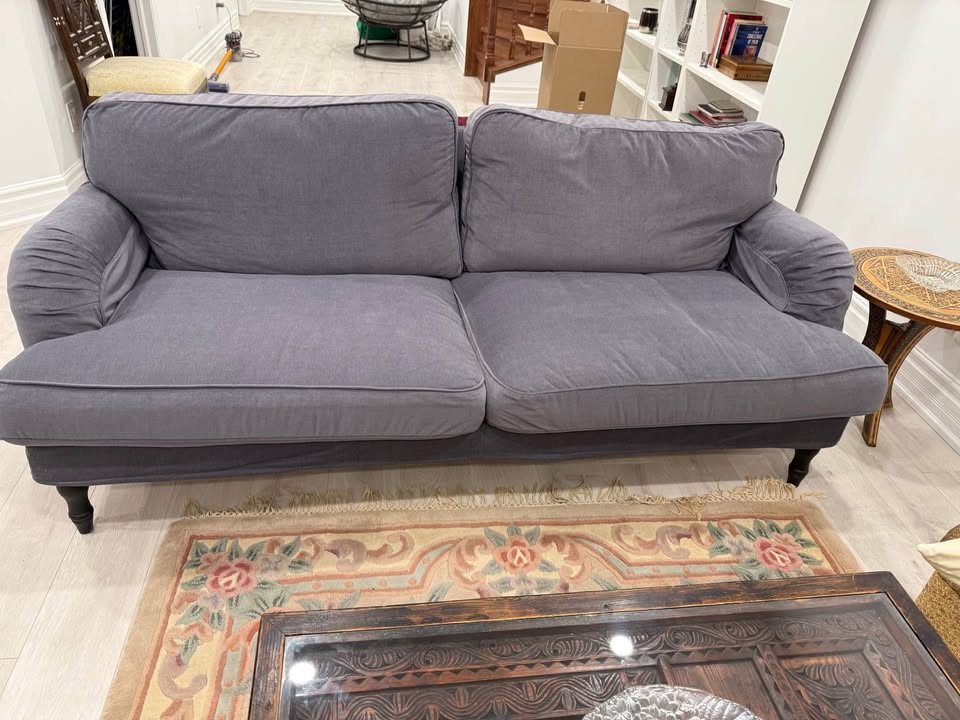 IKEA Stocksund 3-Seater Sofa – Dark Grey - photo 2