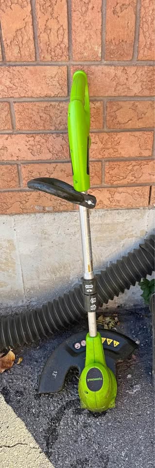 Greenworks Electric String Trimmer / Edger – $30 OBO