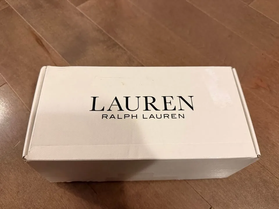 Ralph Lauren Ballet Flats NIB Cognac Brown size 6 image indicator(6)